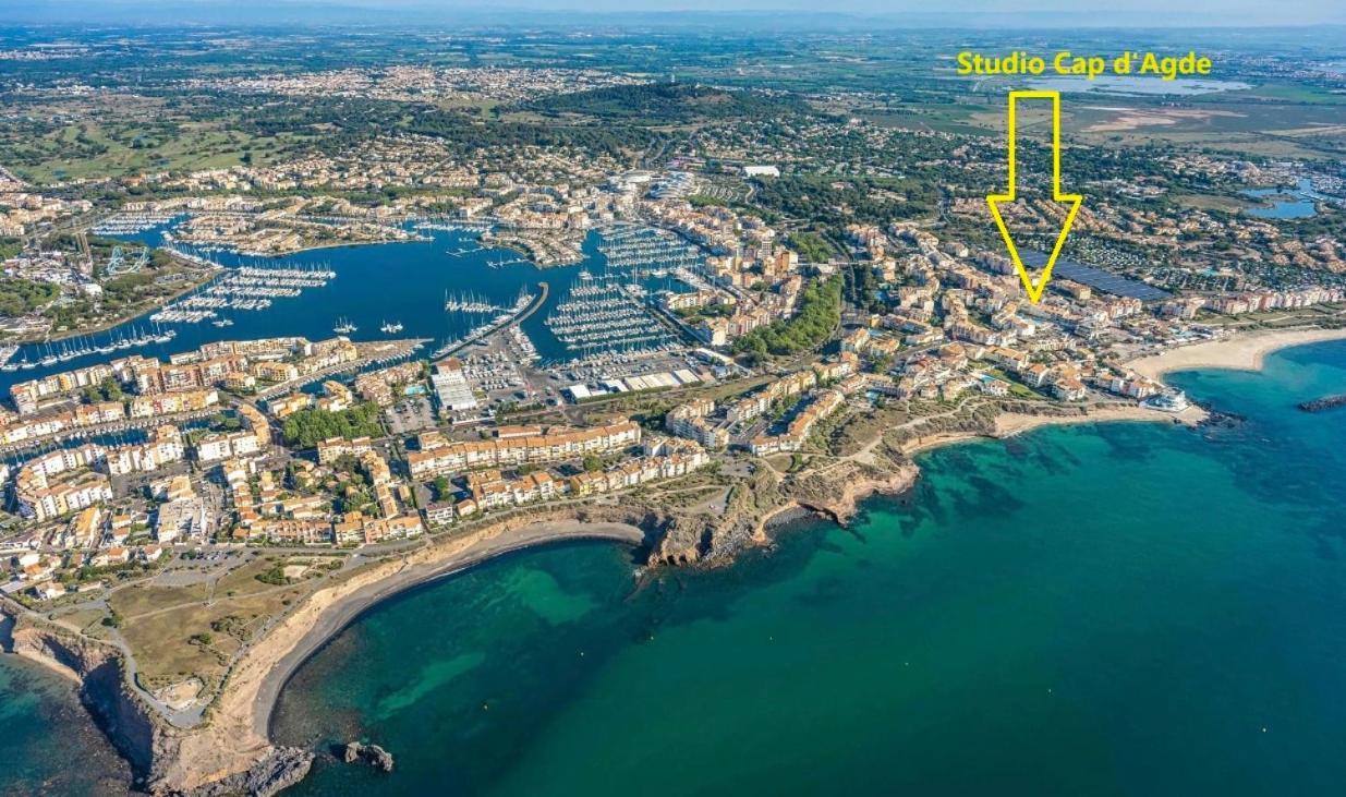 Joli Studio Proche Plage Du Mole Agde Zewnętrze zdjęcie